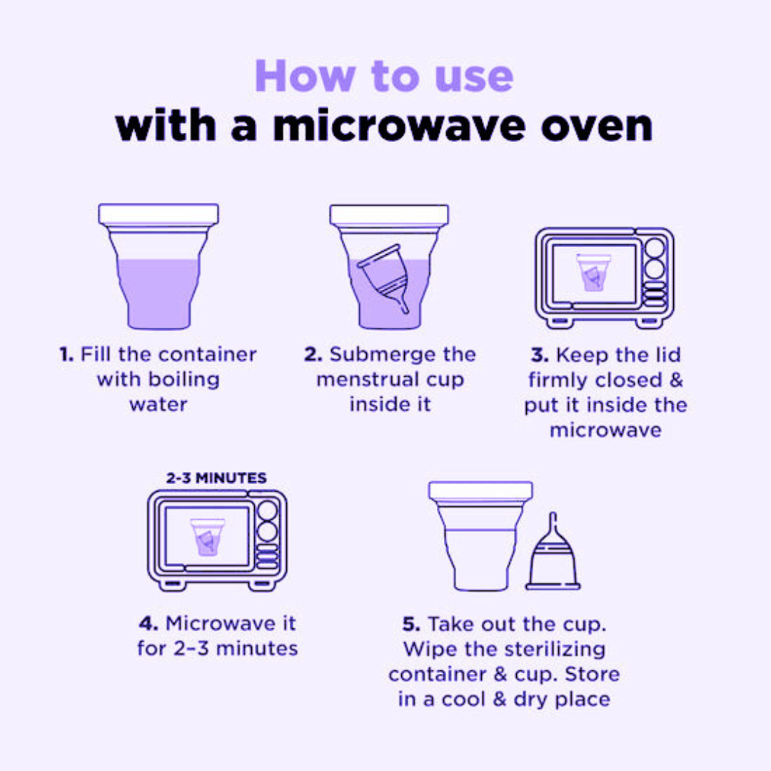 Lilac Cup Sterilizer