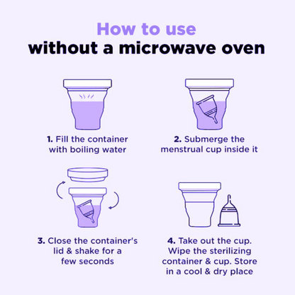 Lilac Cup Sterilizer