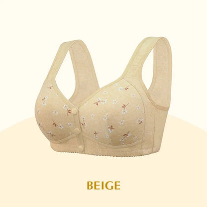 CoolLift™ Front-Closure Cotton Bra – Anti-Sag Support